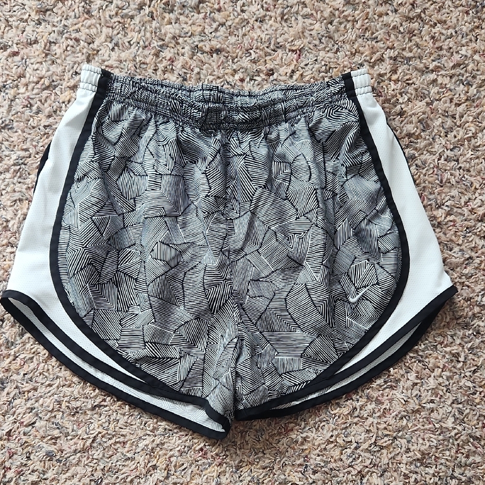 Stylish Black and White Nike Womens Shorts